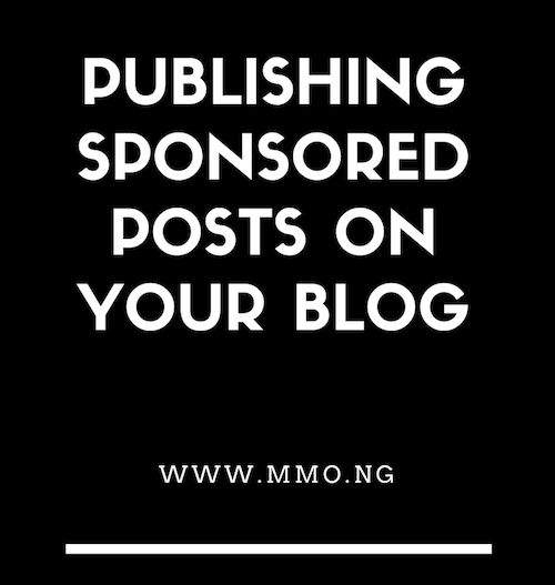 Publishing Sponsored Posts on Your Blog