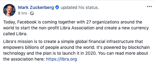 libra, a new global currency