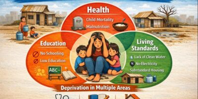 Multidimensional Poverty Index for top 3 african countries